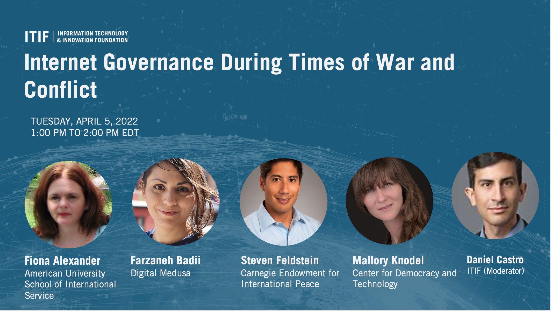 Internet Governance During Times of War and Conflict Internet Governance During Times of War and Conflict