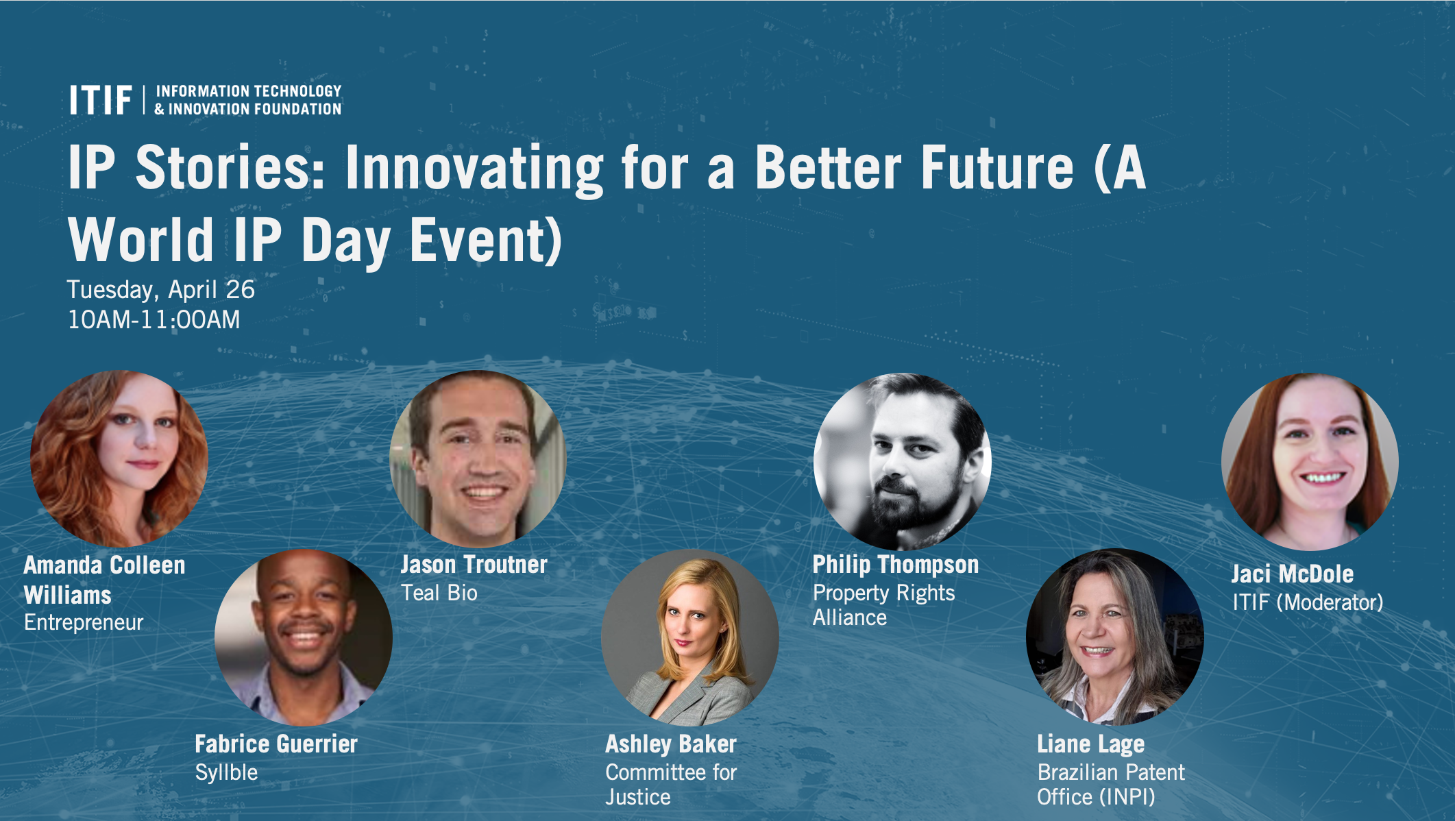 IP Stories: Innovating for a Better Future (A World IP Day Event)